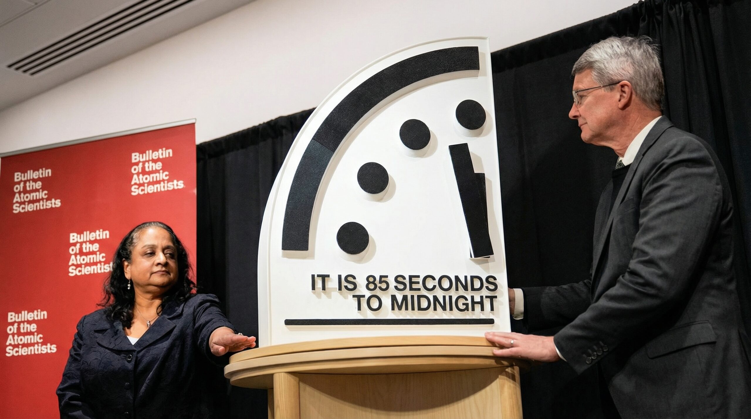 Reloj del Apocalipsis a 85 segundos por IA