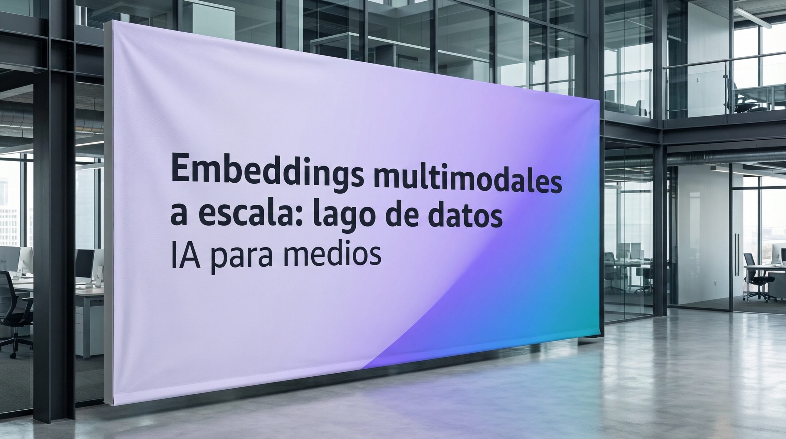 Embeddings Multimodales a Escala en AWS: Lo que necesitas