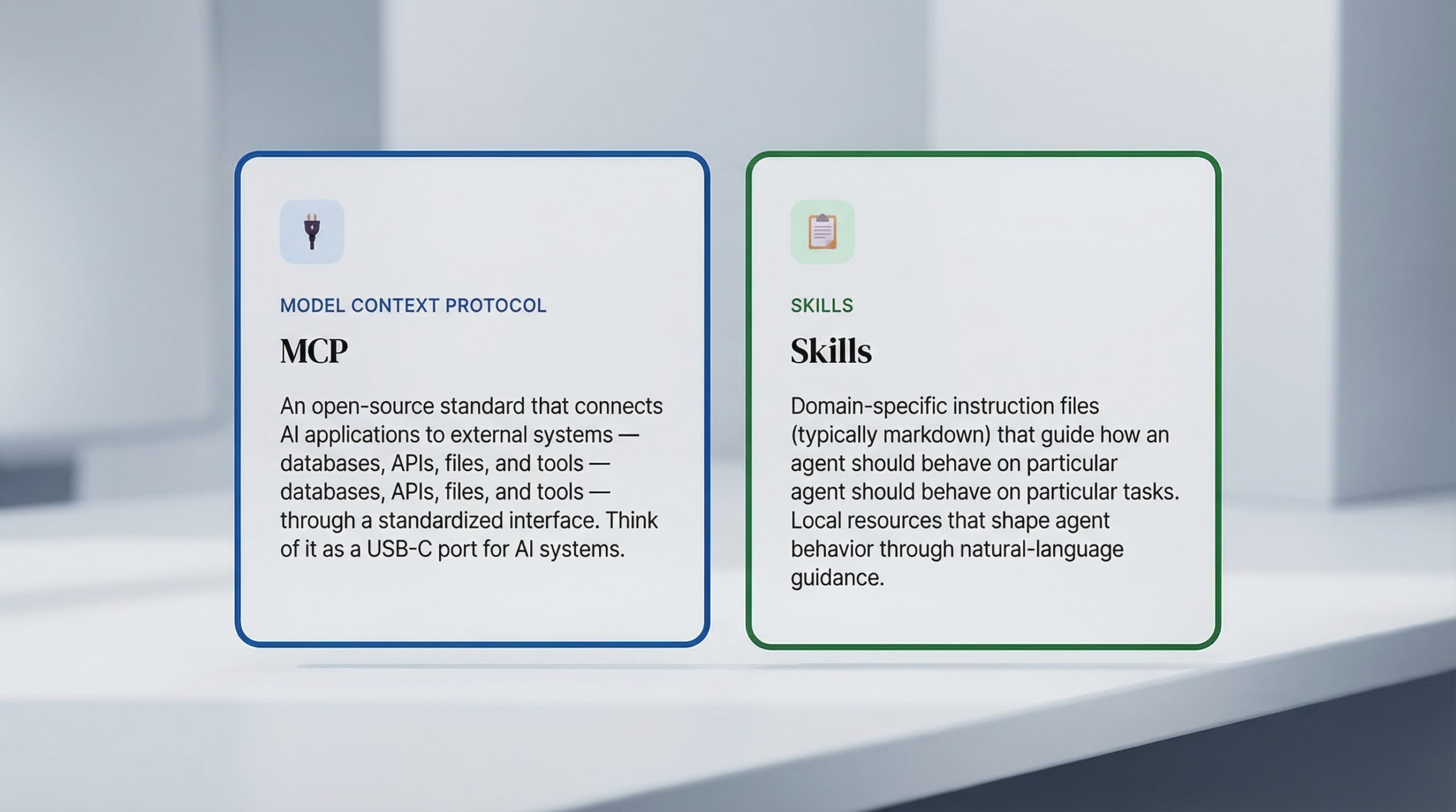 MCP vs Agent Skills: Comparativa técnica para tu IA