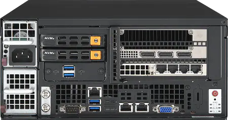 Servidor edge compacto para inteligencia artificial industrial