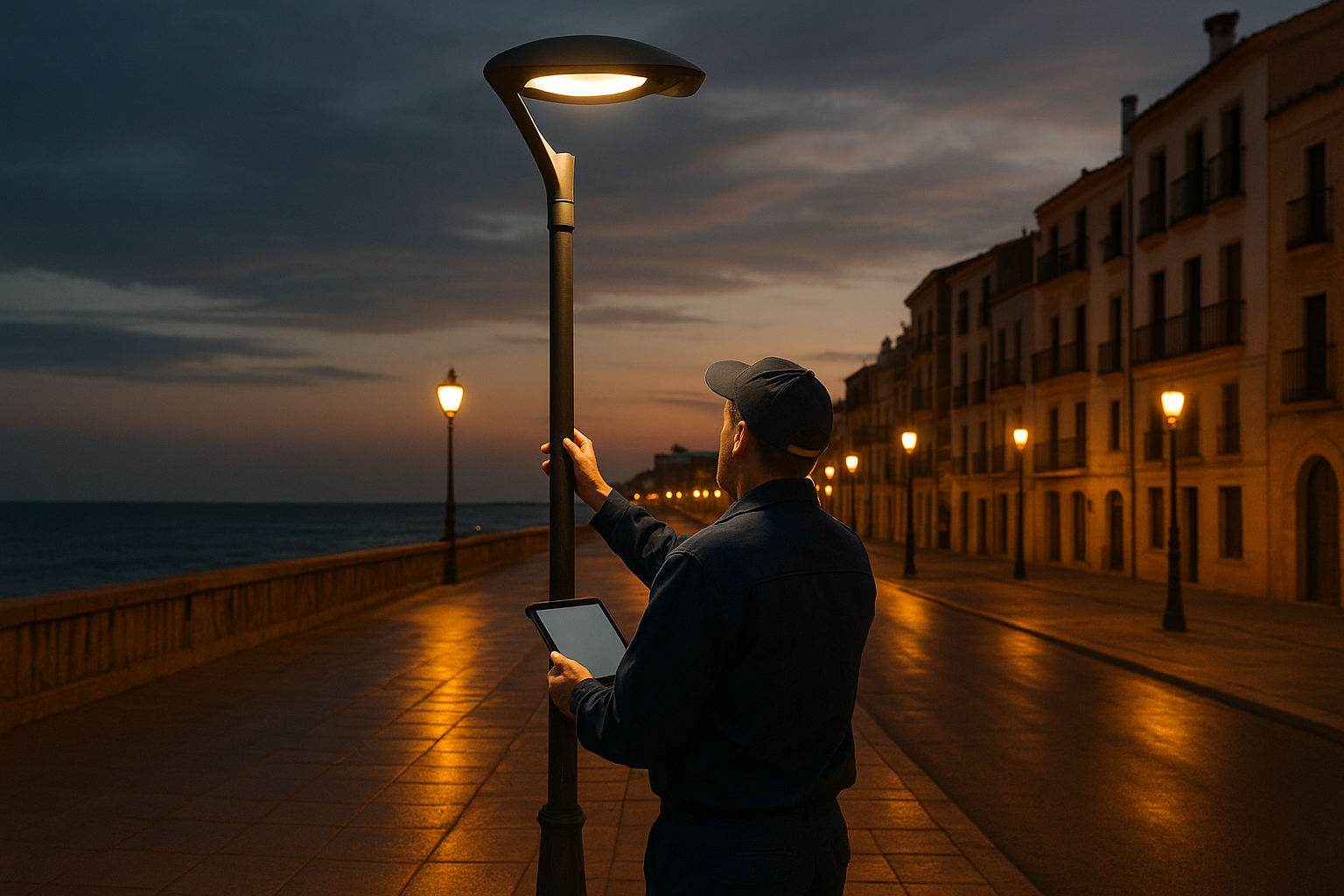 Santa Pola moderniza su alumbrado con NB-IoT