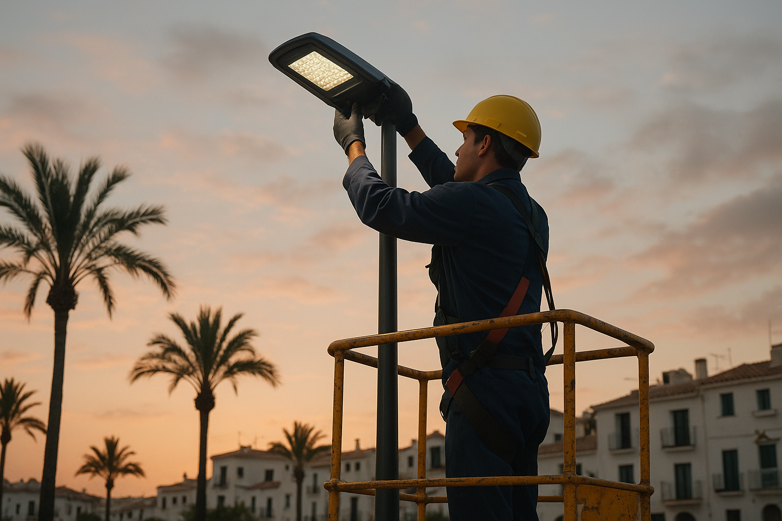 Santa Pola moderniza su alumbrado con NB-IoT